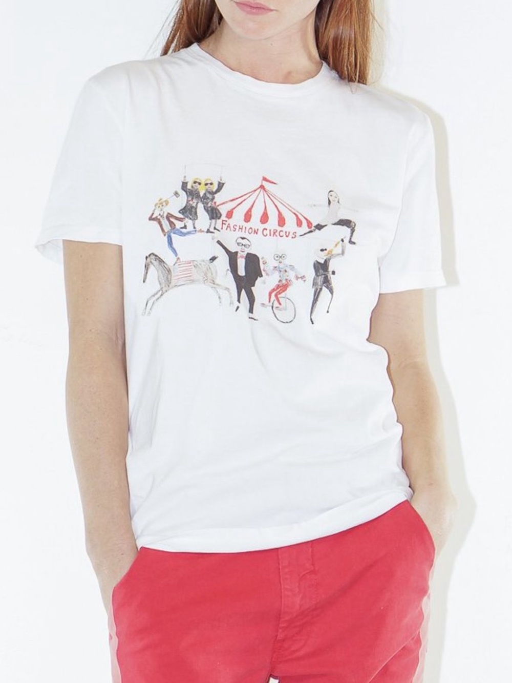 Unfortunate Portrait Fashion Circus Short Sleeve T-Shirt Small